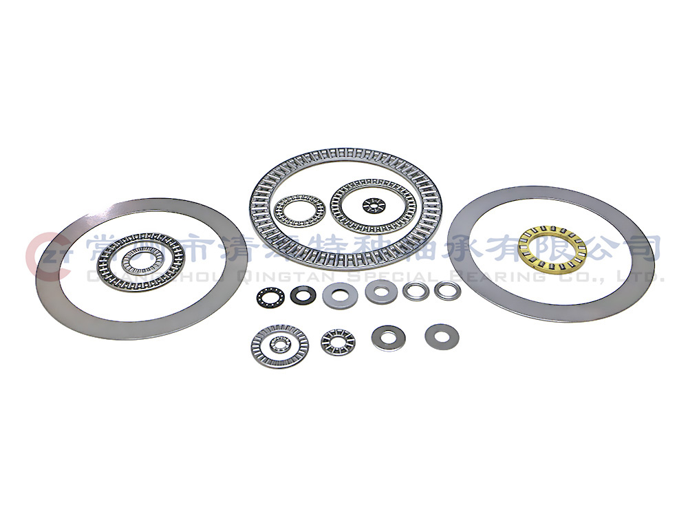 Flat thrust needle roller and cage assembly